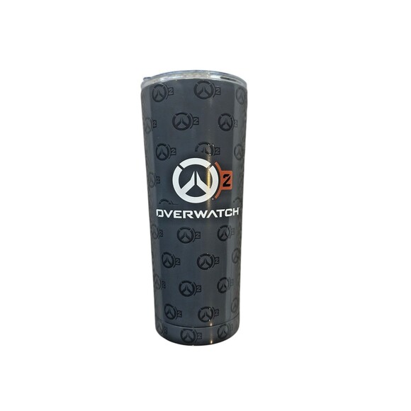 NEW Overwatch 2 24oz Tumbler With Lid Brand New Blizzard Official Merchandise - Picture 1 of 4
